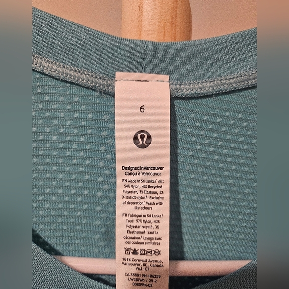 Lululemon Swiftly Tech 2.0 (NWT) - Picture 3 of 5